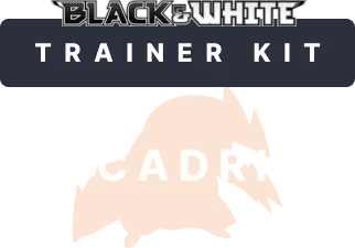 Black & White Trainer Kit Excadrill logo